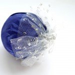 Blue and Silver tree Ornament